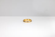 Todd Reed ring made with 22k yellow gold, sterling silver, and raw diamond cubes (~1.88ct)